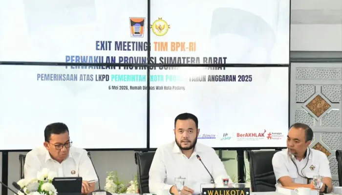 Pemko Padang Tuntaskan Pemeriksaan LKPD 2025 Bersama BPK
