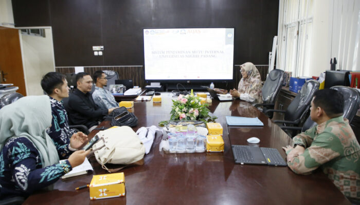 UNP Terima Benchmarking, Perkuat Sistem Penjaminan Mutu