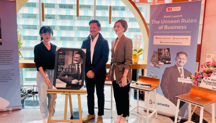 Denon Prawiraatmadja Rilis Buku tentang Kepemimpinan Tersembunyi