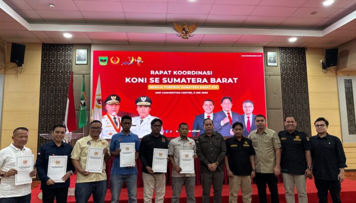 KONI Sumbar Pastikan Porprov 2026 Tetap Bergulir Oktober