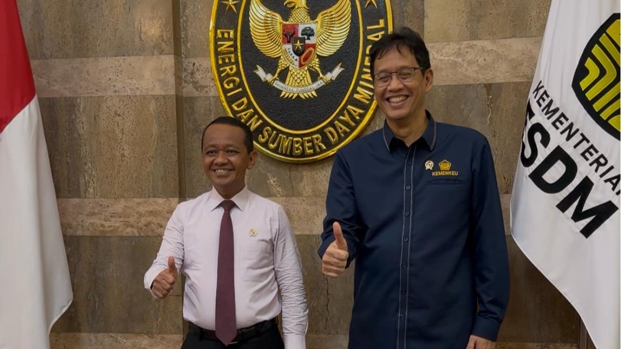 purbaya-tiba-tiba-sambangi-bahlil-di-kementerian-esdm,-simak-pembahasannya