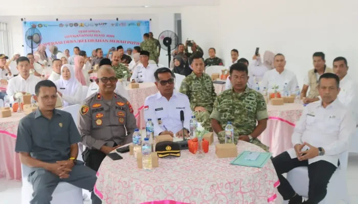 Forkopimda Pessel Ikuti Peluncuran 46 KDKMP Virtual