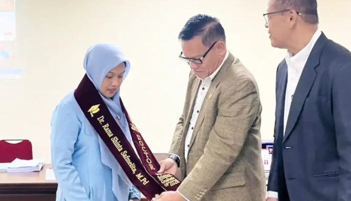 Karateka PON Rama Shinta Resmi Raih Gelar Doktor UNP