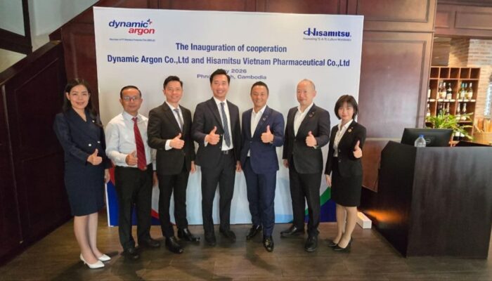 Dynamic Argon Pasarkan Produk Kesehatan Hisamitsu di Kamboja
