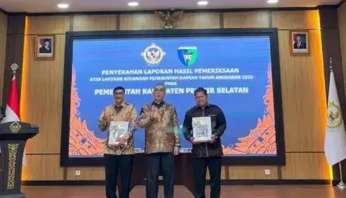 Pemkab Pesisir Selatan Kembali Raih Opini WTP dari BPK