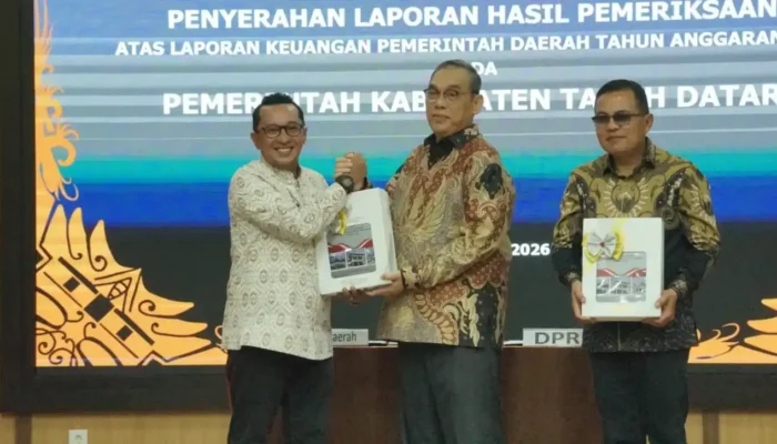 Tanah Datar Raih Opini WTP Kelima Belas Secara Beruntun