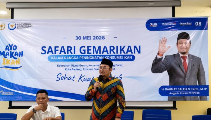 Rahmat Saleh Dorong Budaya Makan Ikan Cegah Stunting Masyarakat