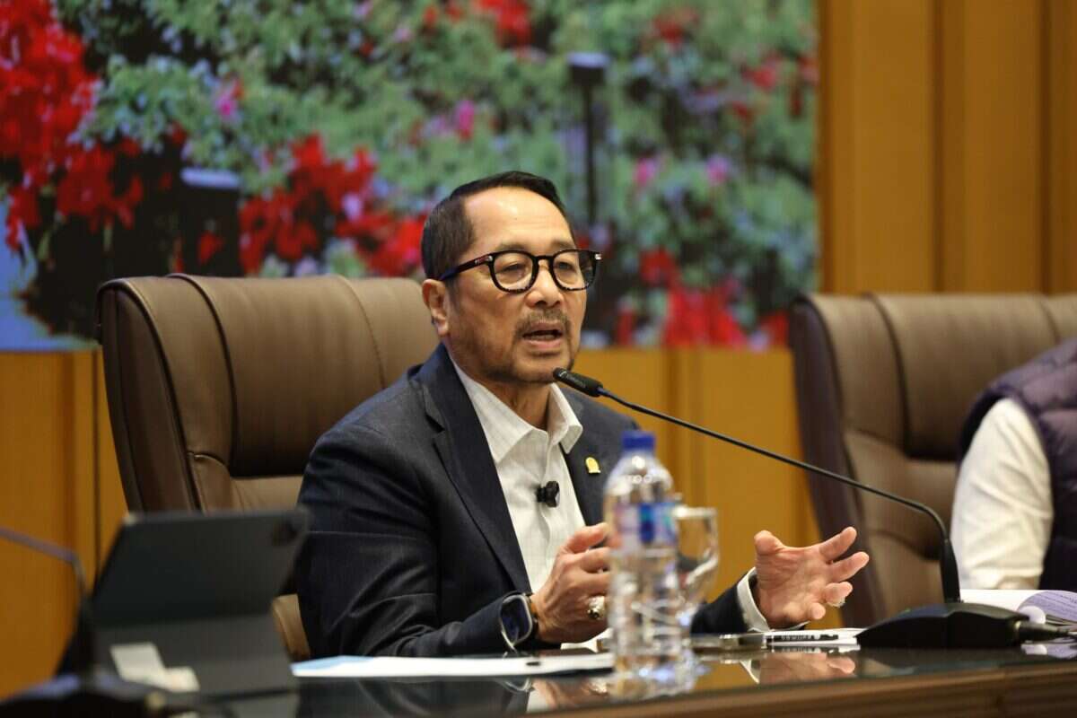 Anggota Komisi IV DPR RI, Firman Soebagyo, dalam diskusi Dialektika Demokrasi bertema Hari Kebangkitan Nasional, Strategi Memperkuat Ekonomi di Tengah Bayang-bayang Geopolitik yang digelar Koordinatoriat Wartawan Parlemen (KWP) bekerja sama dengan Biro Pemberitaan DPR RI di Kompleks Parlemen, Senayan, Jakarta, Kamis (21/5/2026). Foto: Jaka/Karisma