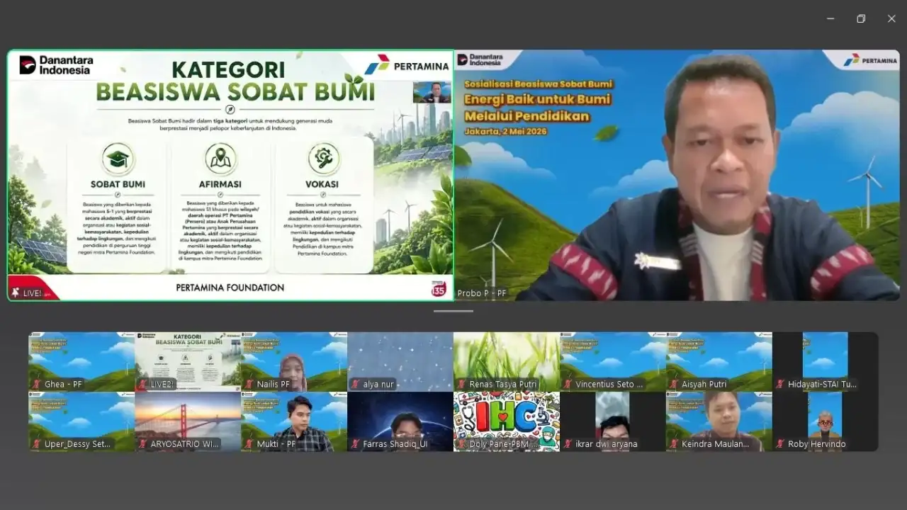 Akses pendidikan yang lebih luas menjadi kunci masa depan. Lewat program ini, Pertamina ikut berkontribusi menyiapkan generasi berkualitas.