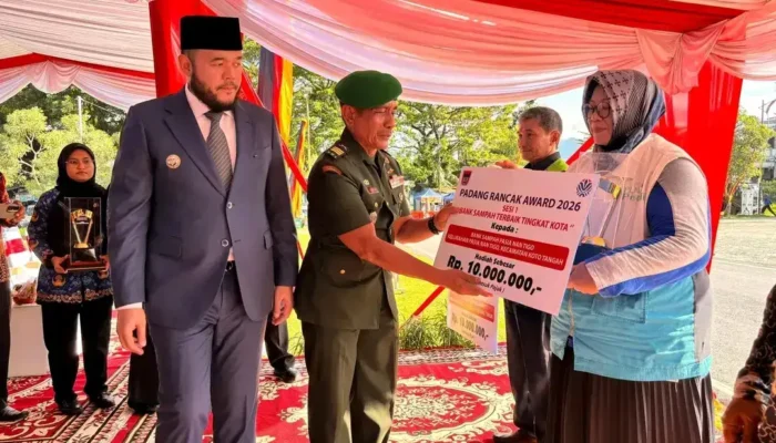 Bank Sampah Pasie Nan Tigo Memenangkan Predikat Terbaik Kota Padang