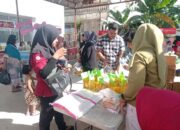 Hari pertama Operasi Pasar Murah dipusatkan di Tempat Evakuasi Sementara (TES) Jalan Pinang Sori II, Kelurahan Air Tawar Timur, Kecamatan Padang Utara, Selasa (19/5/2026.