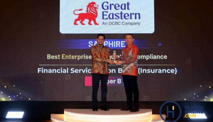 Great Eastern Life Kembali Raih Penghargaan Kepatuhan Regulasi IRCA 2026