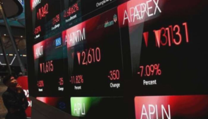 Daftar Saham yang Diborong Asing Saat IHSG Melemah Hari Ini