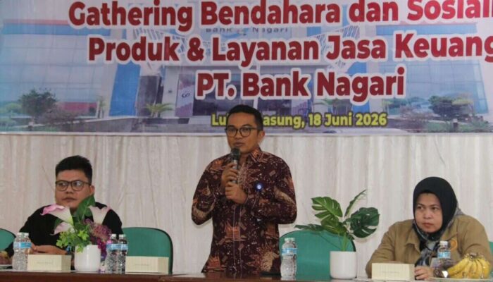 Bank Nagari Lubuk Basung Kenalkan Layanan Digital kepada Bendahara