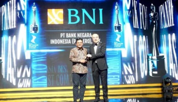BNI Pertahankan Predikat Perusahaan Tempat Bekerja Terbaik di Asia
