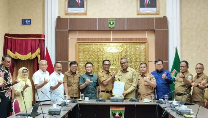 Pemprov Sumbar Pacu Akselerasi Pembangunan Infrastruktur di Solok Selatan