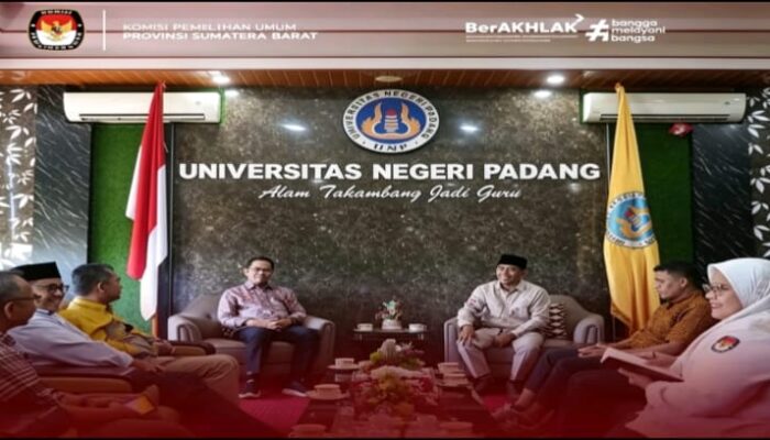KPU Sumbar dan UNP Jalin Kerja Sama Pendidikan Kepemiluan