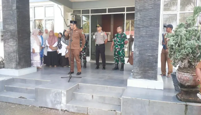 Camat Bayang Ajak Warga Tingkatkan Keimanan Saat Pawai Ta’aruf