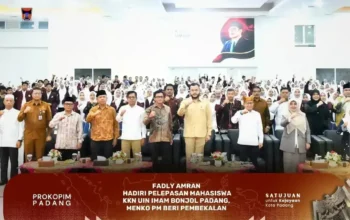 UIN Imam Bonjol Lepas Ribuan Mahasiswa KKN ke Masyarakat