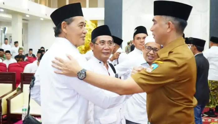 Pemkab Dharmasraya Ajak PCNU Perkuat Sinergi Pembangunan Daerah