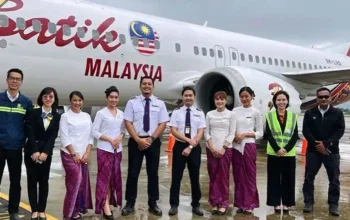 Batik Air Malaysia Layani Kembali Rute Penerbangan Padang-Kuala Lumpur