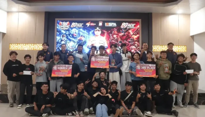 Polresta Padang Wadahi Bakat Generasi Muda Lewat Turnamen E-sports