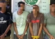 Polres 50 Kota Ringkus Empat Tersangka Kasus Sabu Harau