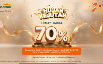 Danamon Hadirkan Program Hujan Kejutan Rayakan Ulang Tahun ke-70