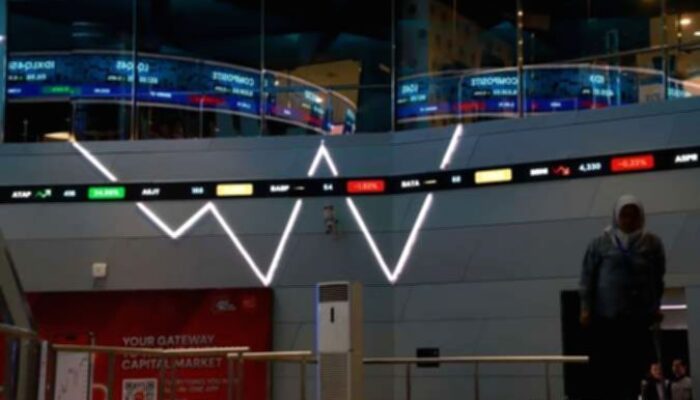 IHSG Melemah ke 5.904, Saham MDKA, DEWA, dan UNVR Jadi Top Losers