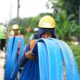 Gedung perkantoran PT Solusi Sinergi Digital Tbk (WIFI) di Jakarta