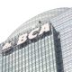 Gubernur BI Perry Warjiyo saat memberikan keterangan pers di kantor Bank Indonesia