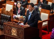 Menteri Keuangan Purbaya Yudhi Sadewa memberikan keterangan terkait perkembangan rencana pembangunan Pusat Finansial Internasional Indonesia.