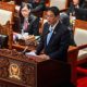 Menteri Keuangan Purbaya Yudhi Sadewa memberikan keterangan terkait perkembangan rencana pembangunan Pusat Finansial Internasional Indonesia.