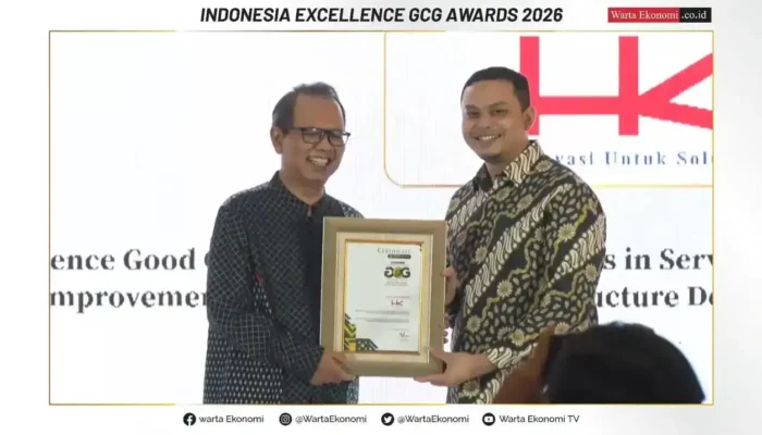 Hutama Karya Raih Penghargaan Tata Kelola Perusahaan Terbaik 2026
