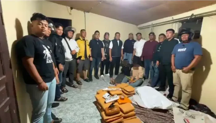 Polresta Bukittinggi Gagalkan Penyelundupan Puluhan Paket Ganja Lewat Ekspedisi