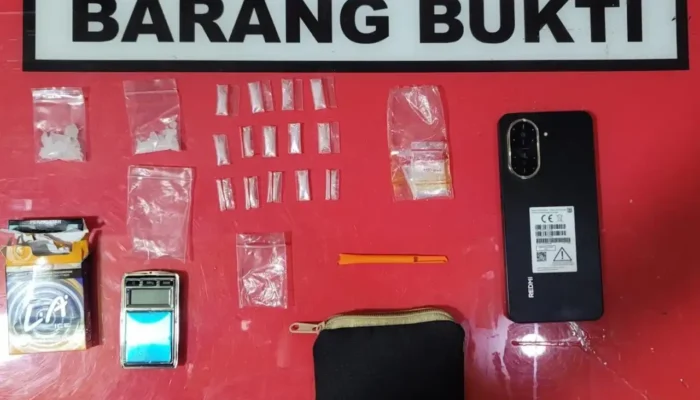 Polres Solok Kota Ringkus Pemasok Sabu di Tanjung Harapan