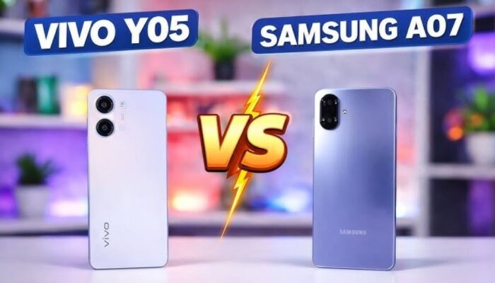 Mengadu Performa Samsung Galaxy A07 Melawan Vivo Y05 Terbaru