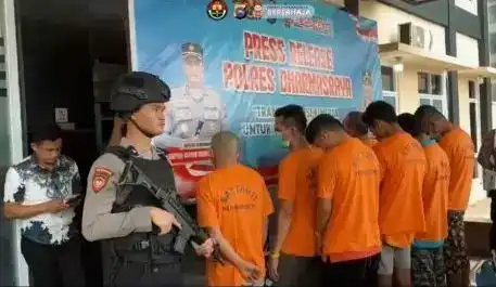 polres-dharmasraya-ungkap-belasan-kasus-kriminal-dan-narkotika-selama-juli