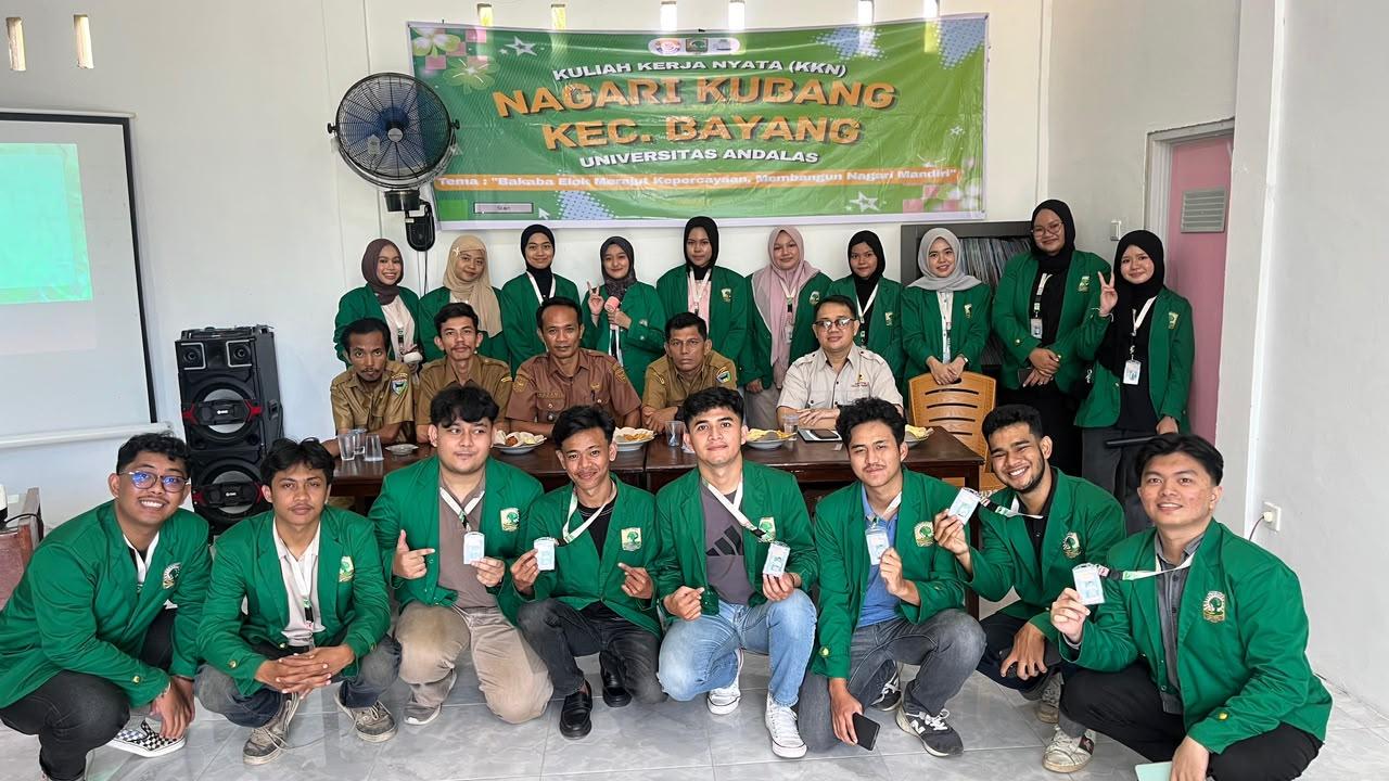 mahasiswa-kkn-unand-bahas-pengembangan-potensi-nagari-kubang-bayang-lewat-lokakarya 