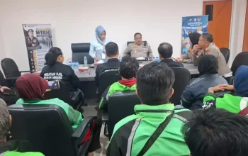 Ditlantas Polda Sumbar Gandeng Komunitas Ojol Tingkatkan Keselamatan Jalan
