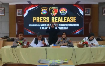 Polda Sumbar Bongkar Dua Praktik Tambang Emas Ilegal