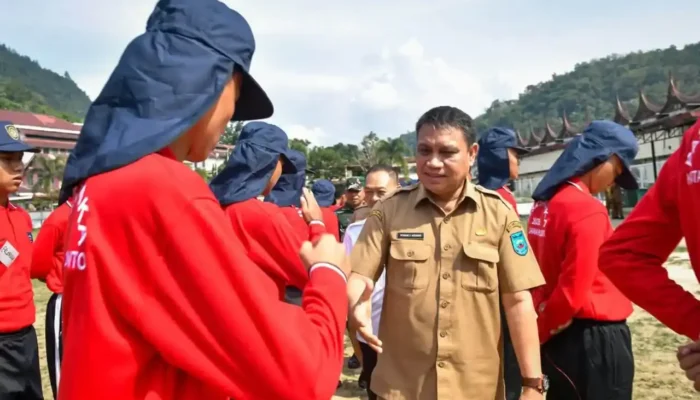 67 Calon Paskibra Sawahlunto Memulai Latihan Intensif HUT RI