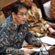Menteri Keuangan Purbaya Yudhi Sadewa saat memberikan keterangan terkait kebijakan pajak PFII di Jakarta.