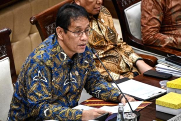 Menteri Keuangan Purbaya Yudhi Sadewa saat memberikan keterangan terkait kebijakan pajak PFII di Jakarta.