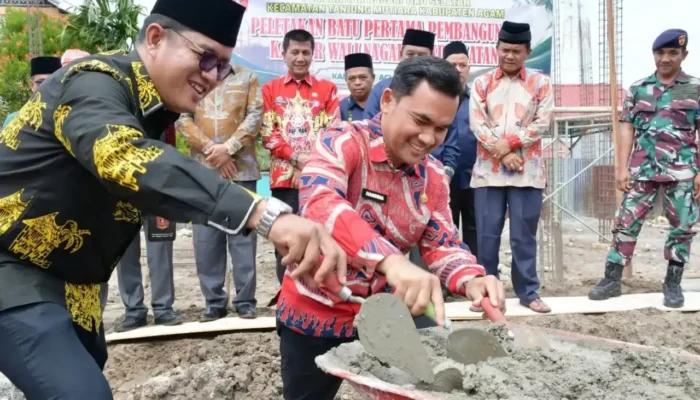 Pemkab Agam Mulai Pembangunan Kantor Nagari Tiku Selatan