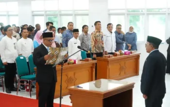 Bupati Tanah Datar Lantik Direktur Baru Perumda Tirta Alami