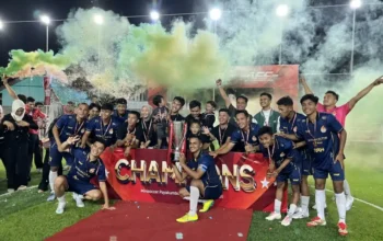 Mahkota Ayam Pertahankan Gelar Juara Minisoccer Payakumbuh League II