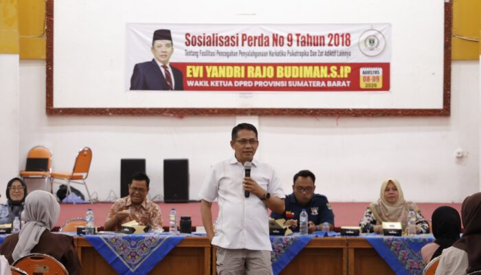 Evi Yandri Ajak Masyarakat Rangkul Korban Narkoba untuk Rehabilitasi
