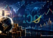 Manajer investasi memantau pergerakan grafik saham di layar monitor untuk optimalkan kinerja reksadana.