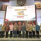 Suasana peluncuran produk investasi ETF Syariah berbasis emas di Bursa Efek Indonesia